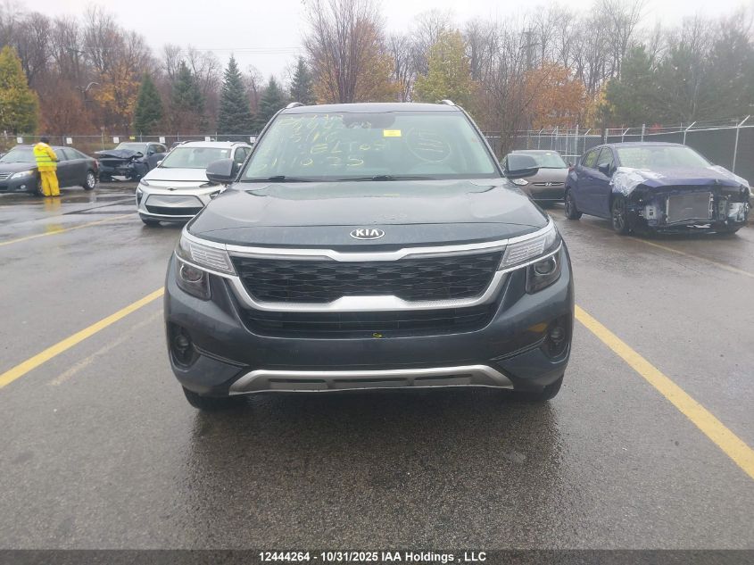 2021 Kia Seltos VIN: KNDEUCAA7M7215116 Lot: 12444264