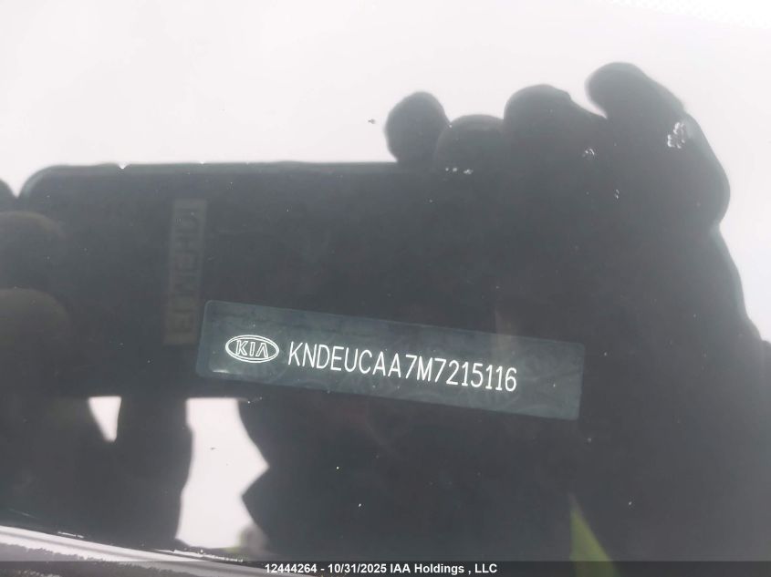 2021 Kia Seltos VIN: KNDEUCAA7M7215116 Lot: 12444264