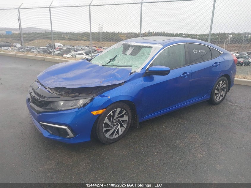 2HGFC2F73KH032829 2019 HONDA CIVIC photo no. 2