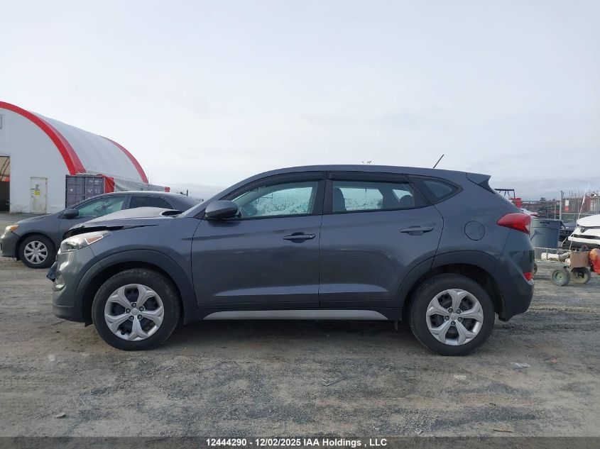 2018 Hyundai Tucson Base 2.0L VIN: KM8J23A42JU640489 Lot: 12444290