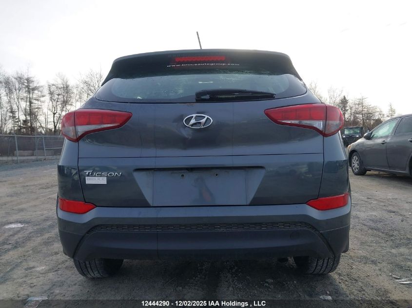 2018 Hyundai Tucson Base 2.0L VIN: KM8J23A42JU640489 Lot: 12444290