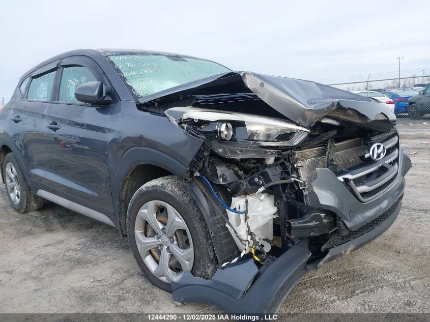 2018 Hyundai Tucson Base 2.0L VIN: KM8J23A42JU640489 Lot: 12444290