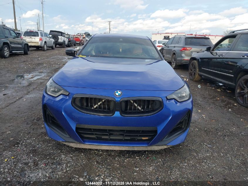 2023 BMW M240I xDrive VIN: 3MW53CM03P8C84441 Lot: 12444302