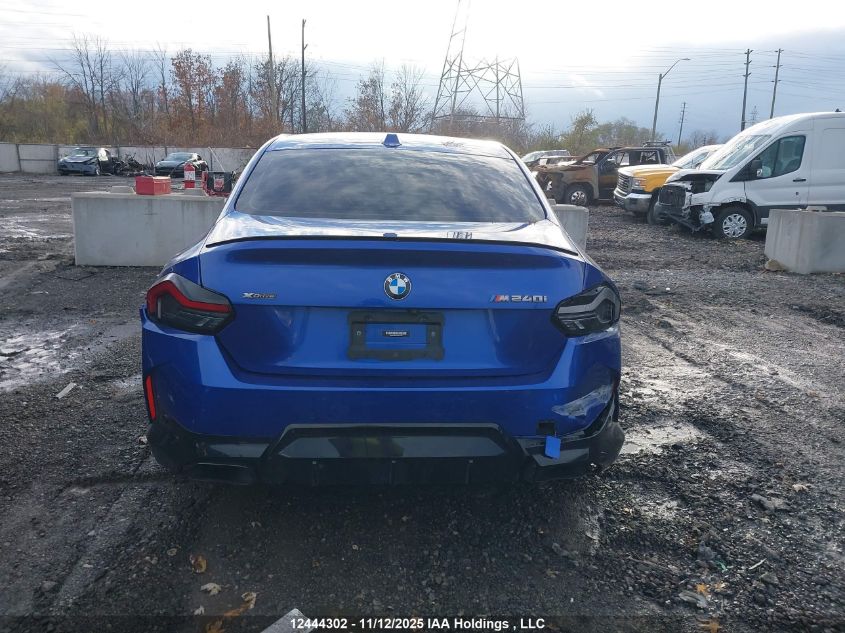 2023 BMW M240I xDrive VIN: 3MW53CM03P8C84441 Lot: 12444302