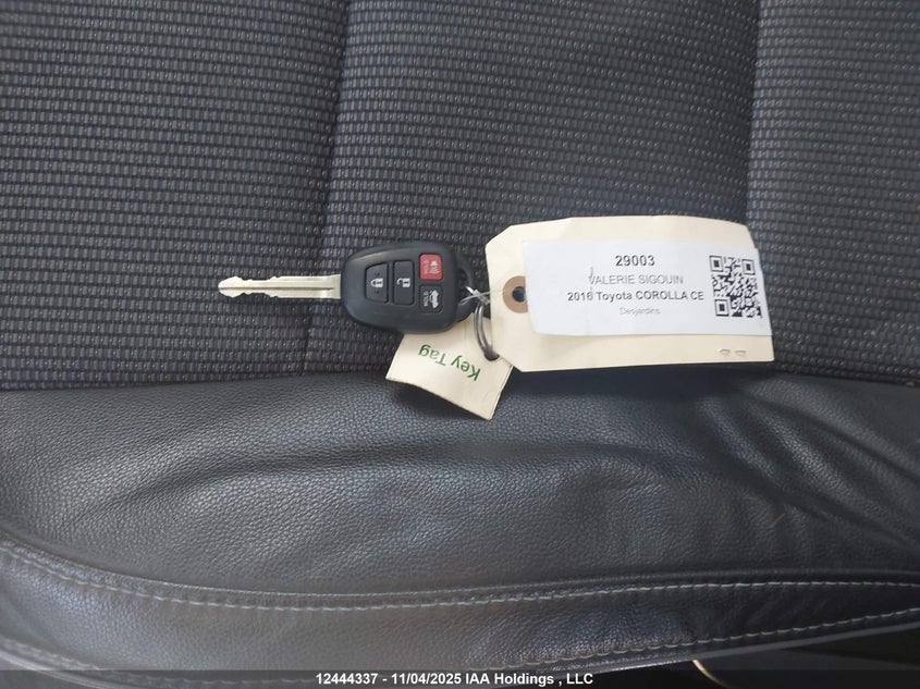 2T1BURHE8GC516897 2016 TOYOTA COROLLA photo no. 11