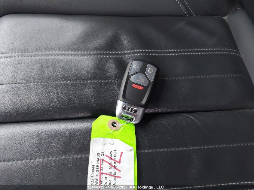 2023 Audi Q5 Premium 40 VIN: WA1ABAFY6P2065123 Lot: 12444339