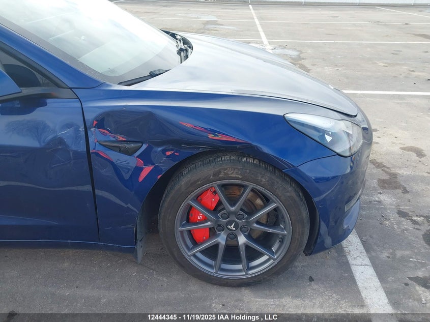 2022 Tesla Model 3 Long Range VIN: 5YJ3E1EB1NF307233 Lot: 12444345