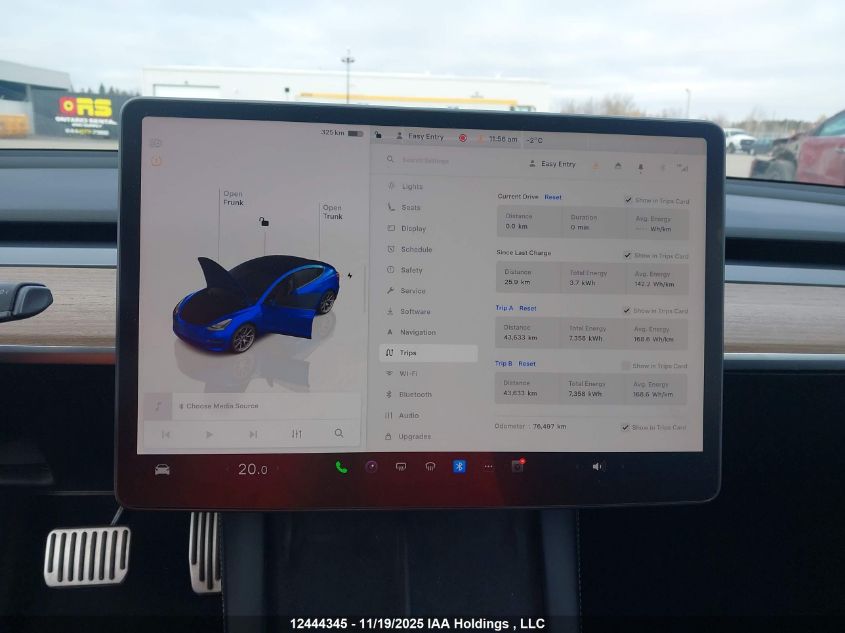 2022 Tesla Model 3 Long Range VIN: 5YJ3E1EB1NF307233 Lot: 12444345