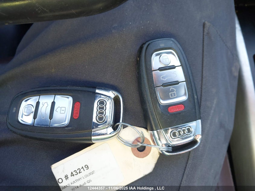 2014 Audi Q5 Progressiv VIN: WA1MFCFP5EA061376 Lot: 12444357