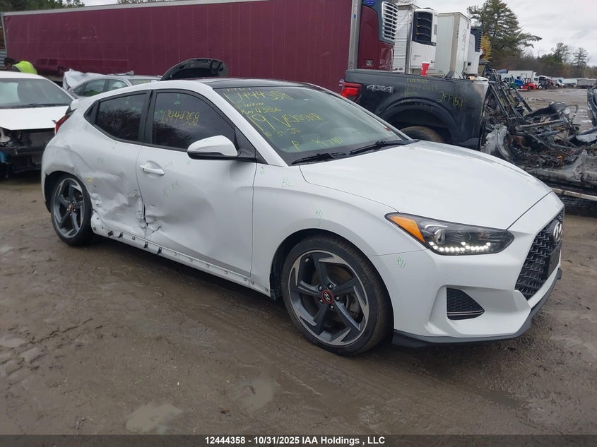KMHTH6AB5KU007977 2019 Hyundai Veloster auction photo 1