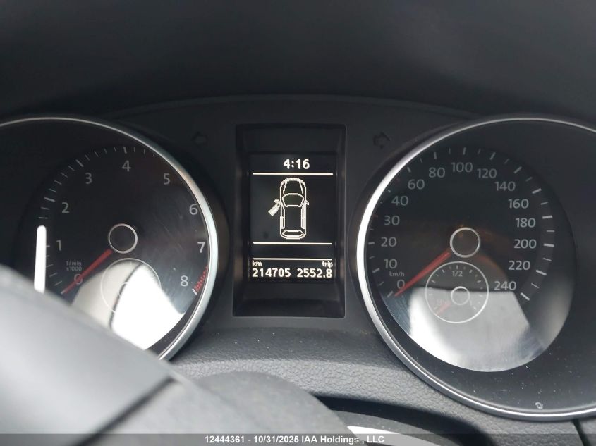 2013 Volkswagen Golf 2.5 VIN: 3VWPX7AJXDM617917 Lot: 12444361