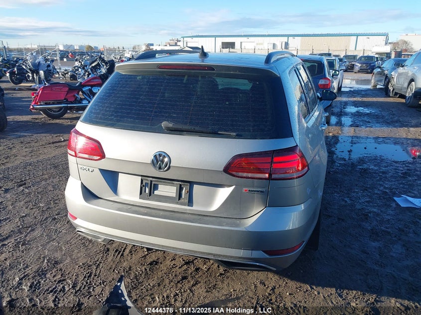 2019 Volkswagen Golf Sportwagen VIN: 3VW117AU1KM518157 Lot: 12444378