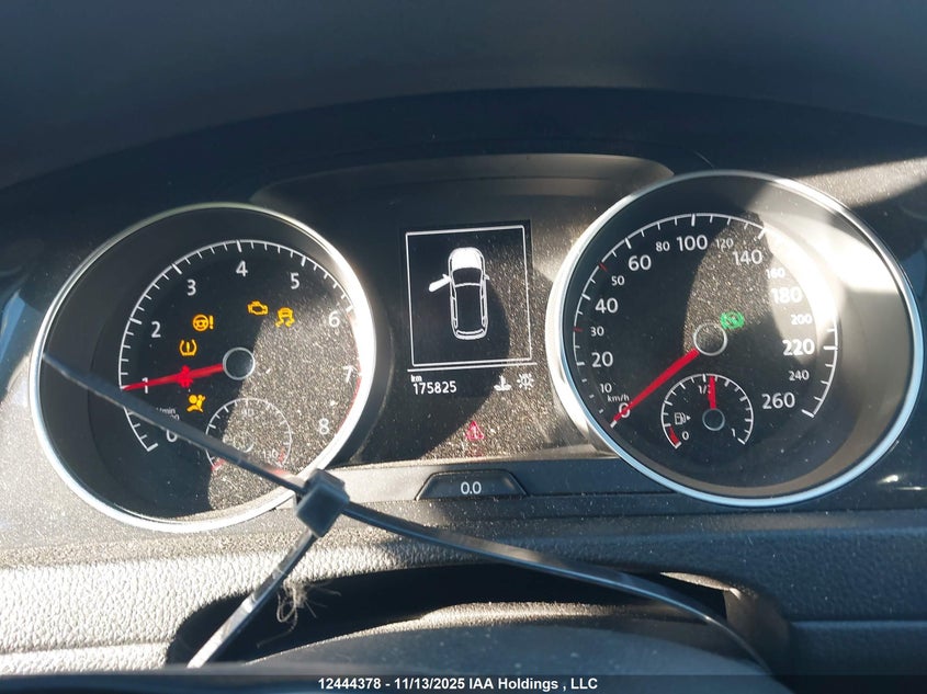 2019 Volkswagen Golf Sportwagen VIN: 3VW117AU1KM518157 Lot: 12444378