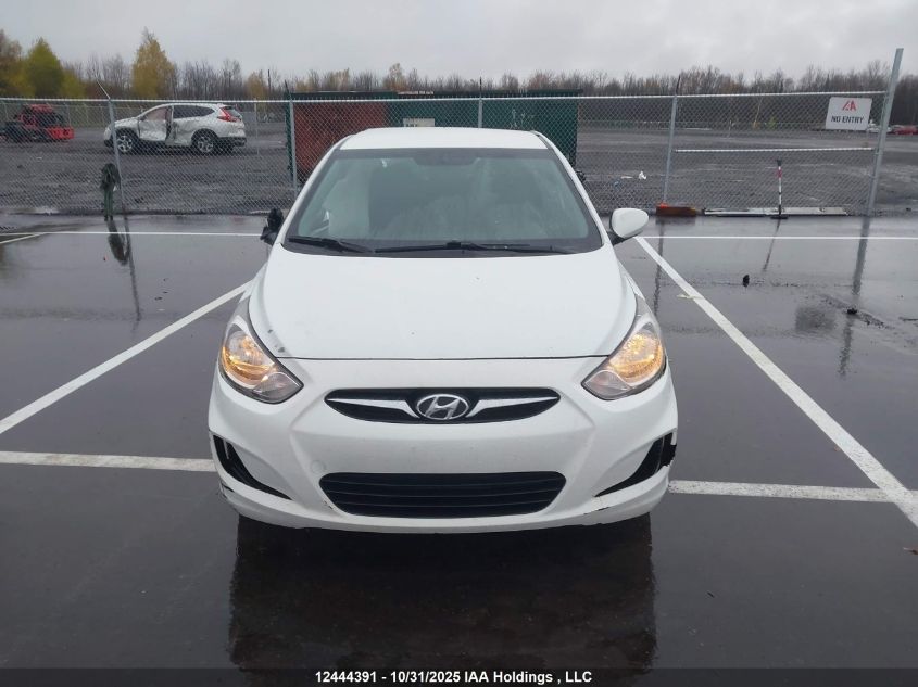 2012 Hyundai Accent VIN: KMHCT5AE4CU005822 Lot: 12444391