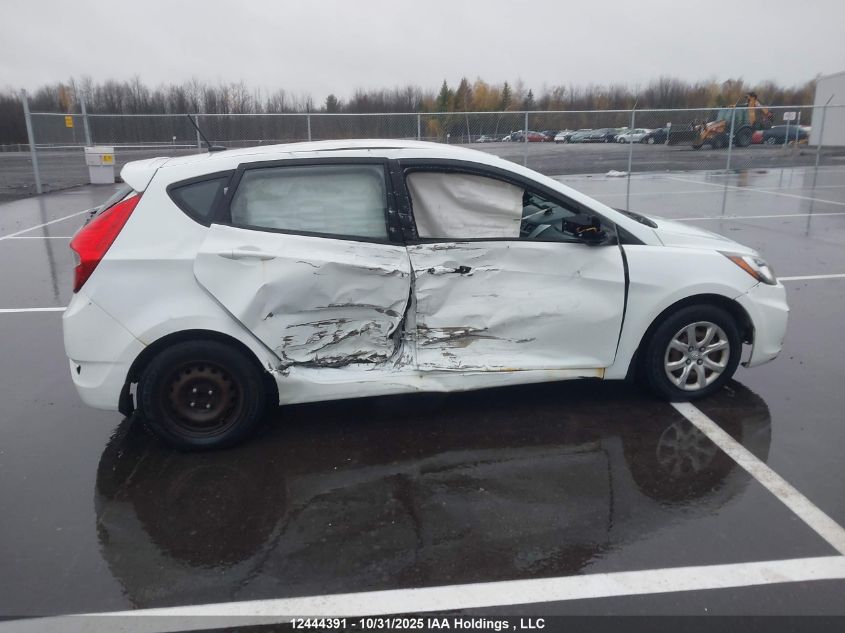 2012 Hyundai Accent VIN: KMHCT5AE4CU005822 Lot: 12444391