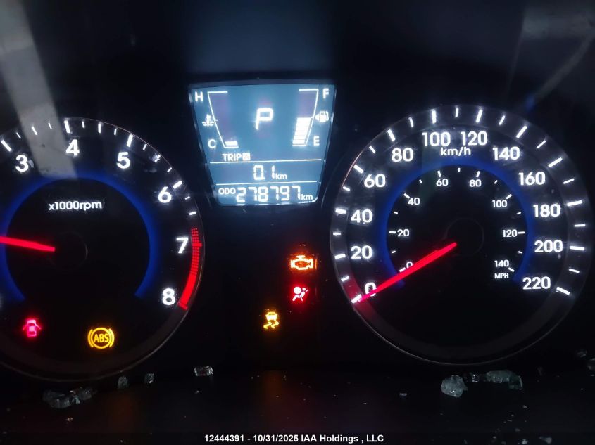 2012 Hyundai Accent VIN: KMHCT5AE4CU005822 Lot: 12444391