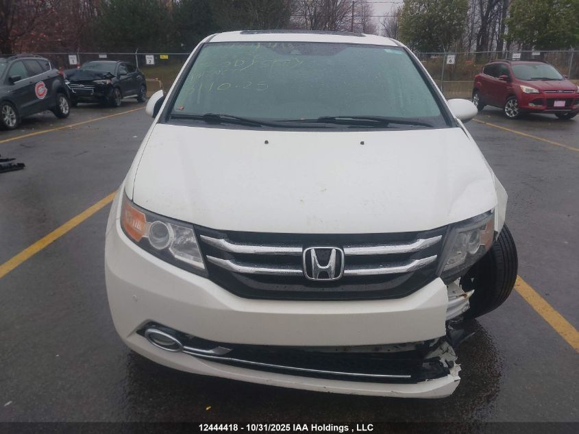 2017 Honda Odyssey VIN: 5FNRL5H91HB502656 Lot: 12444418