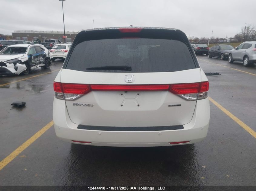 2017 Honda Odyssey VIN: 5FNRL5H91HB502656 Lot: 12444418