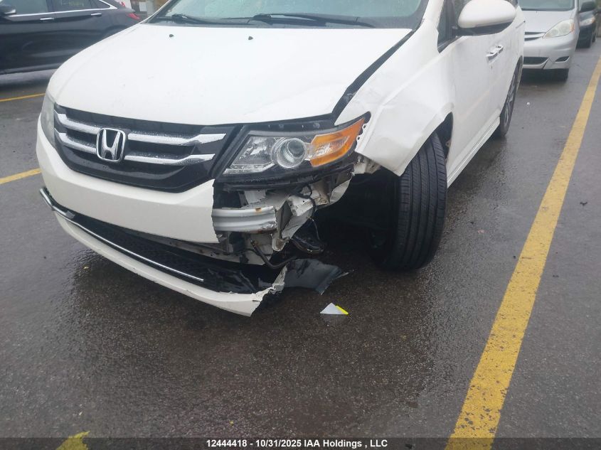 2017 Honda Odyssey VIN: 5FNRL5H91HB502656 Lot: 12444418