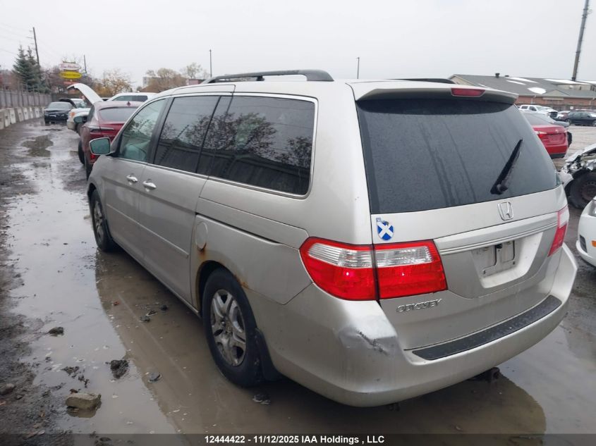 2006 Honda Odyssey Exl VIN: 5FNRL38616B511400 Lot: 12444422