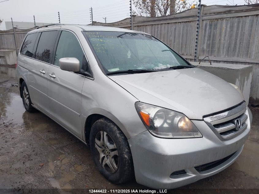 2006 Honda Odyssey Exl VIN: 5FNRL38616B511400 Lot: 12444422
