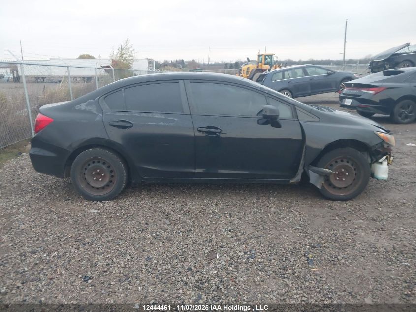 2012 Honda Civic Ex 4Dr VIN: 2HGFB2F55CH031135 Lot: 12444461