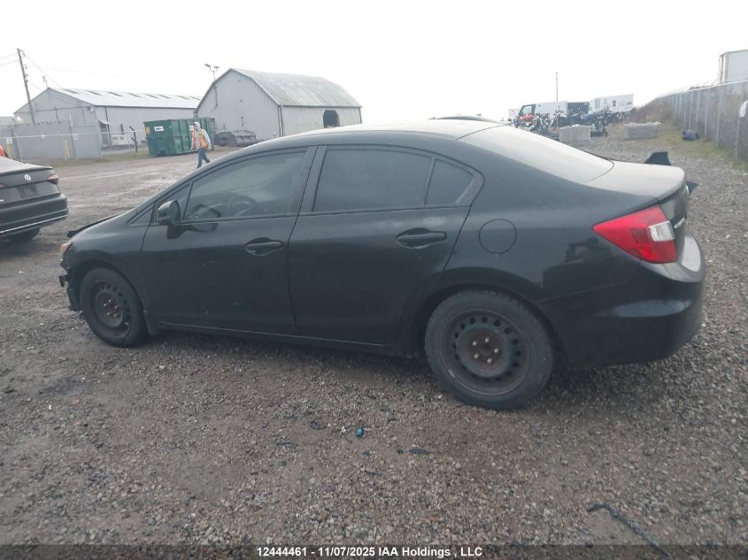 2012 Honda Civic Ex 4Dr VIN: 2HGFB2F55CH031135 Lot: 12444461