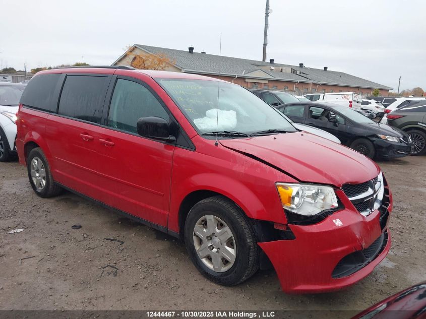 2012 Dodge Grand Caravan Se VIN: 2C4RDGBG6CR164037 Lot: 12444467
