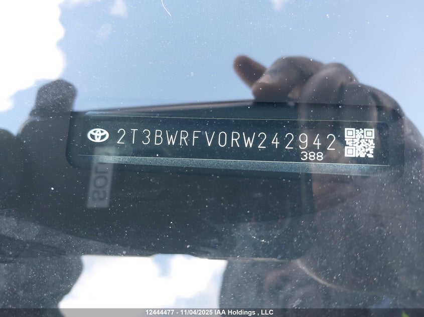 2T3BWRFV0RW242942 2024 TOYOTA RAV 4 photo no. 20