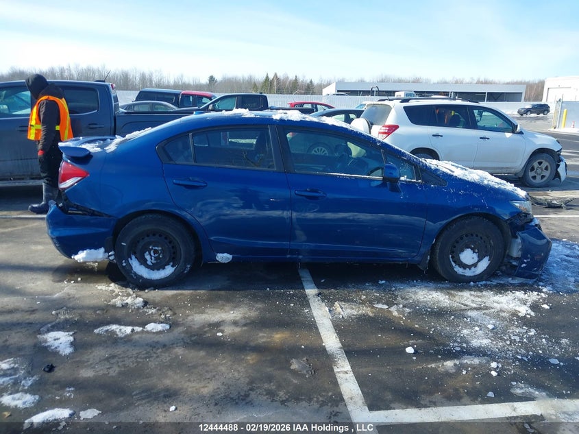 2013 Honda Civic VIN: 2HGFB2F70DH003309 Lot: 12444488