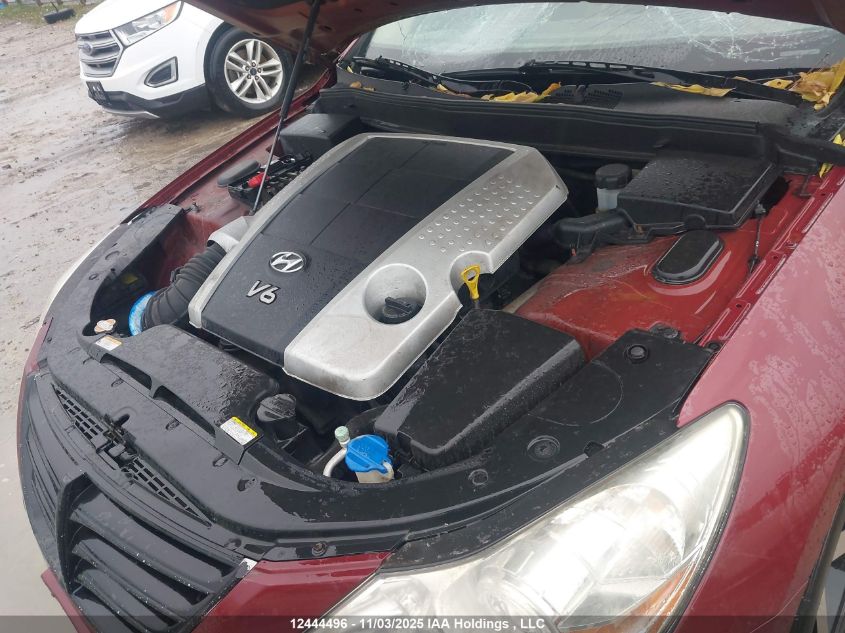 2010 Hyundai Genesis 3.8L VIN: KMHGC4DE2AU091572 Lot: 12444496