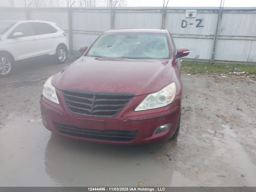 2010 Hyundai Genesis 3.8L VIN: KMHGC4DE2AU091572 Lot: 12444496