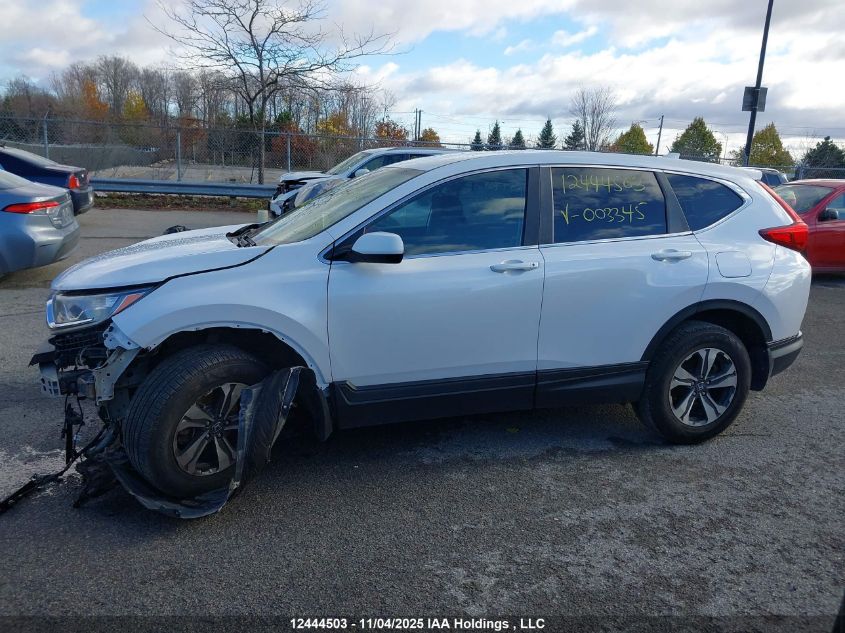 2019 Honda Cr-V VIN: 2HKRW1H33KH003345 Lot: 12444503