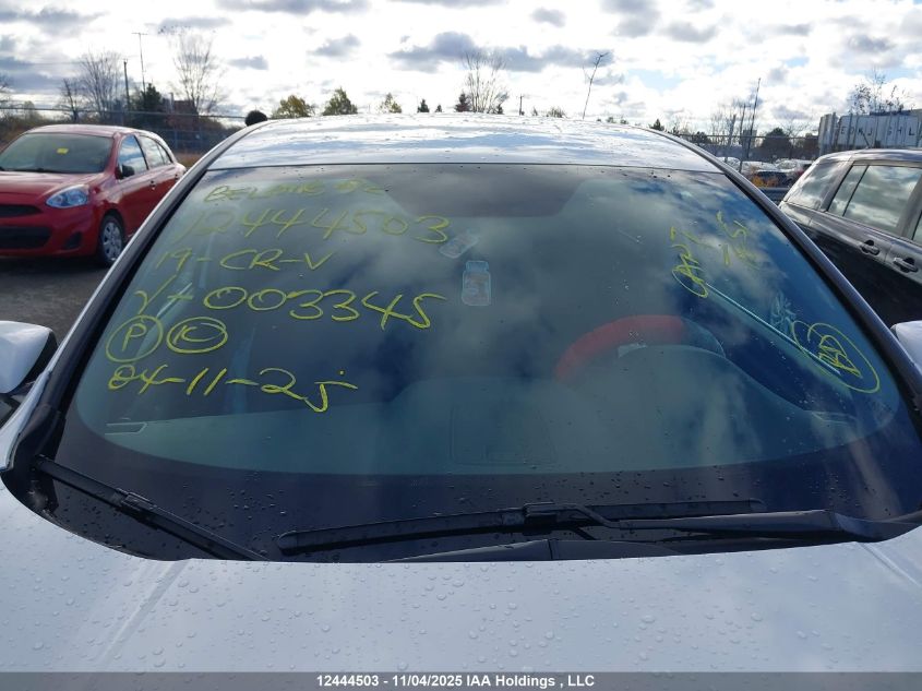 2019 Honda Cr-V VIN: 2HKRW1H33KH003345 Lot: 12444503
