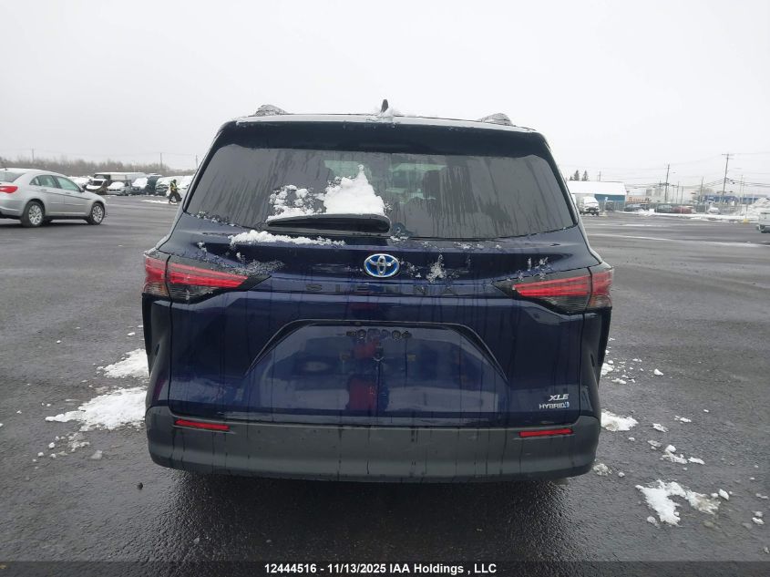 2022 Toyota Sienna Le/Xle/Xse/Limited/Platinum VIN: 5TDGRKEC8NS107322 Lot: 12444516