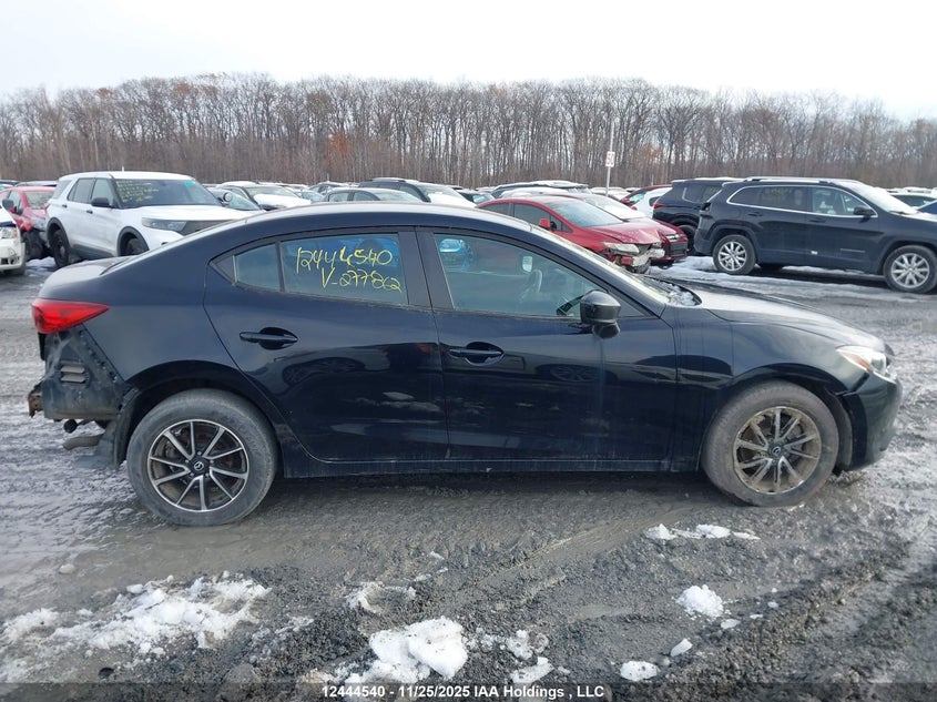 2016 Mazda Mazda3 G/Gx VIN: 3MZBM1U72GM277862 Lot: 12444540