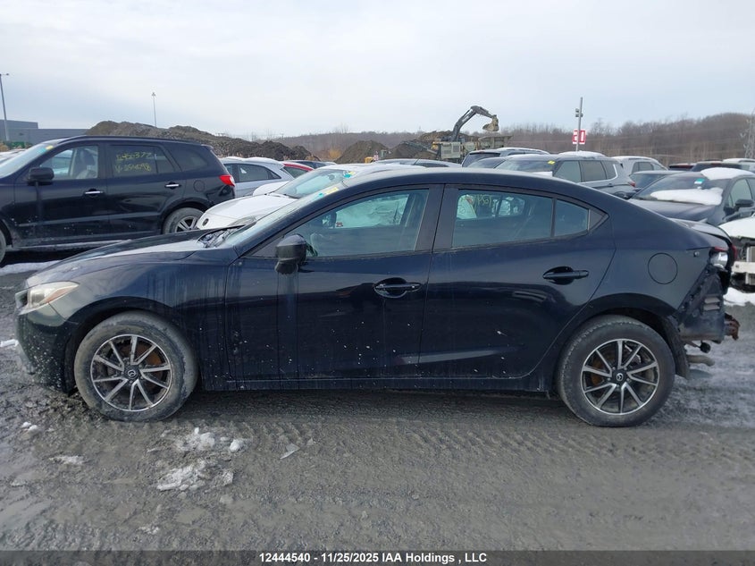 2016 Mazda Mazda3 G/Gx VIN: 3MZBM1U72GM277862 Lot: 12444540