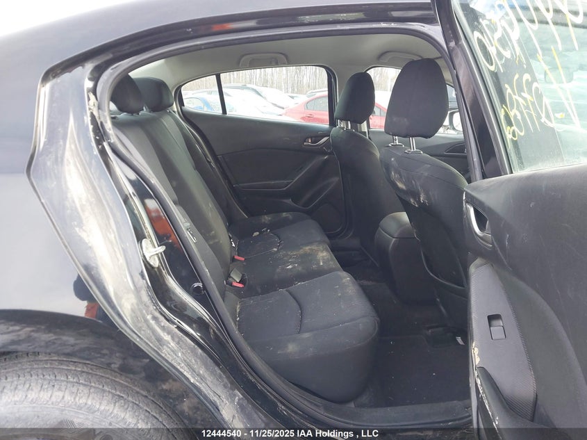 2016 Mazda Mazda3 G/Gx VIN: 3MZBM1U72GM277862 Lot: 12444540