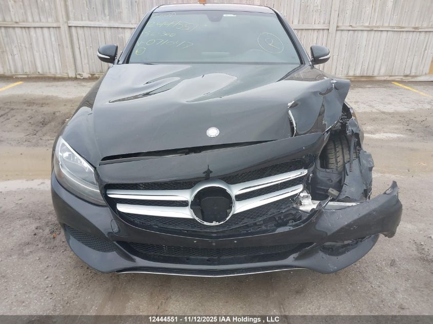2015 Mercedes-Benz C 300 4Matic VIN: 55SWF4KB6FU071047 Lot: 12444551