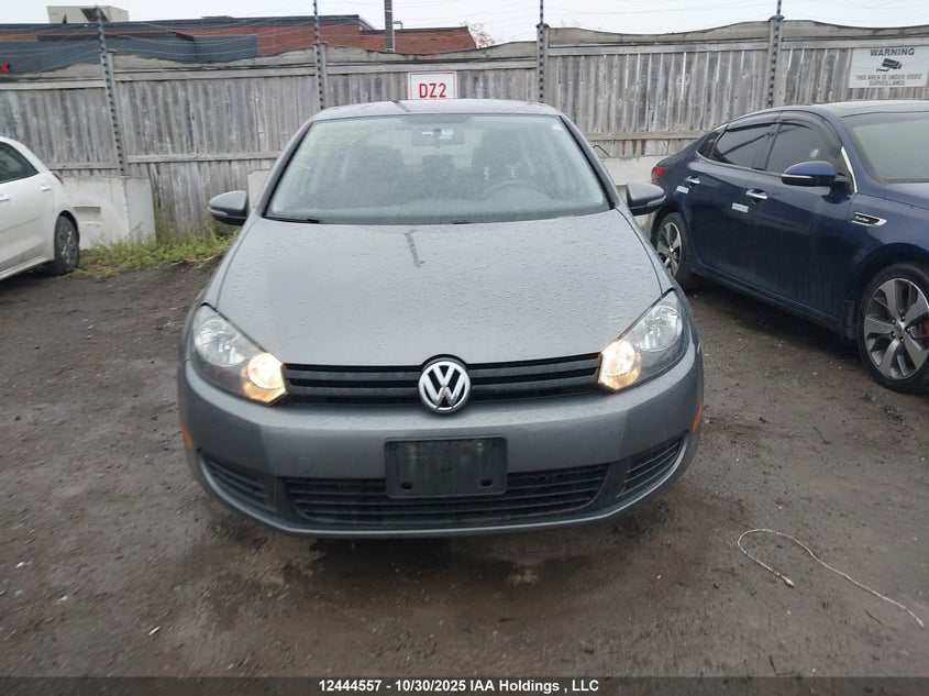 2011 Volkswagen Golf VIN: WVWCA7AJ1BW155781 Lot: 12444557