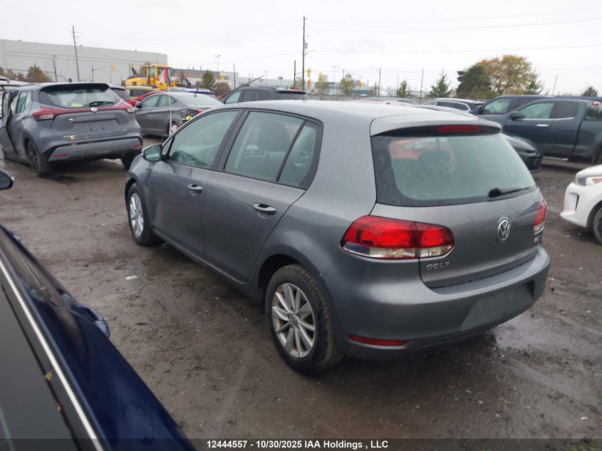 2011 Volkswagen Golf VIN: WVWCA7AJ1BW155781 Lot: 12444557