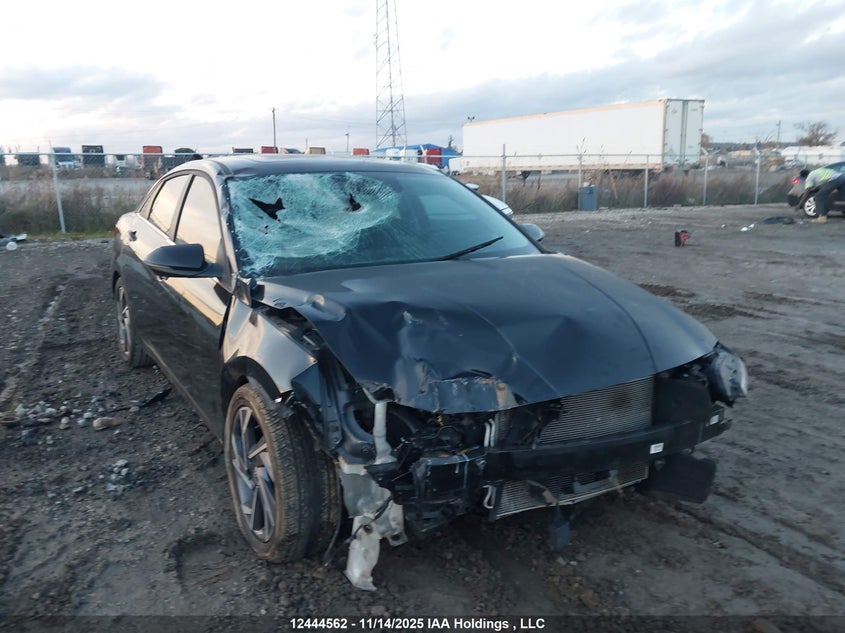 2025 Hyundai Elantra Luxury VIN: KMHLN4DG8SU869188 Lot: 12444562