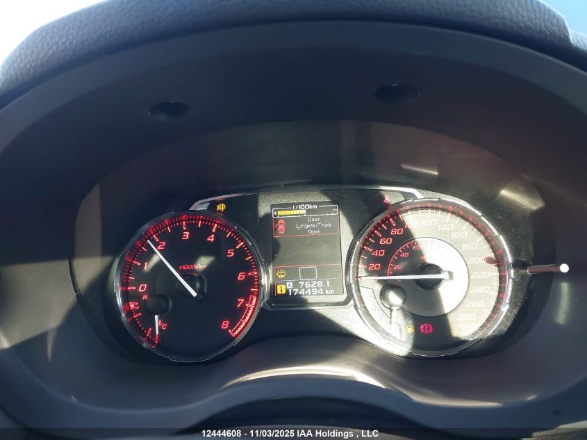 2017 Subaru Wrx Limited VIN: JF1VA1G60H9808851 Lot: 12444608