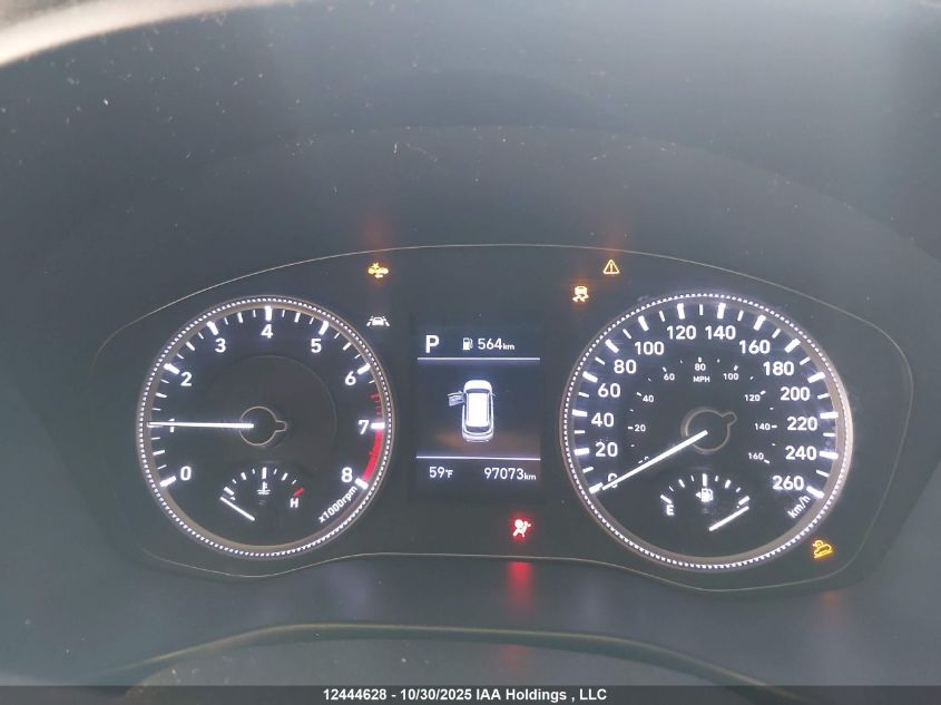 2019 Hyundai Santa Fe Se VIN: 5NMS2CADXKH099189 Lot: 12444628