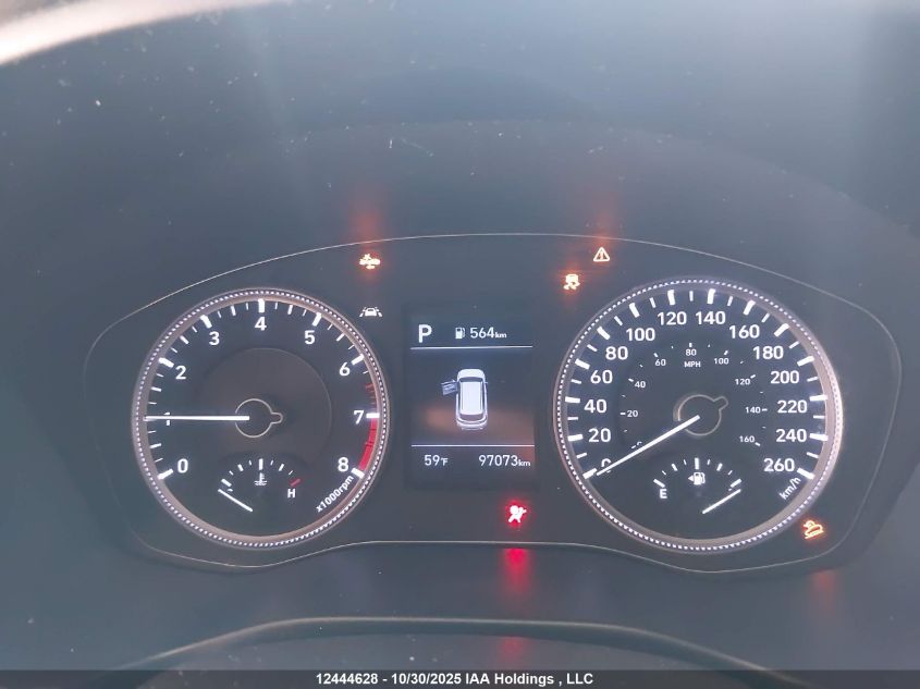 2019 Hyundai Santa Fe Se VIN: 5NMS2CADXKH099189 Lot: 12444628