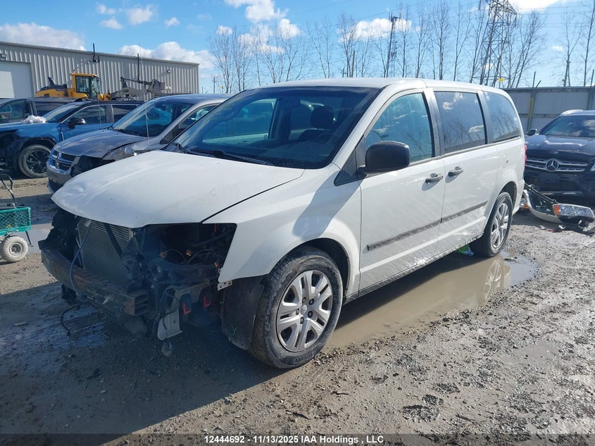 2C4RDGBG0DR740416 2013 DODGE CARAVAN photo no. 2