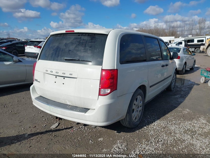 2C4RDGBG0DR740416 2013 DODGE CARAVAN photo no. 4