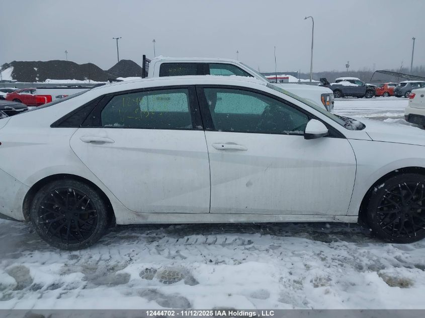 2022 Hyundai Elantra VIN: KMHLM4AG3NU215095 Lot: 12444702