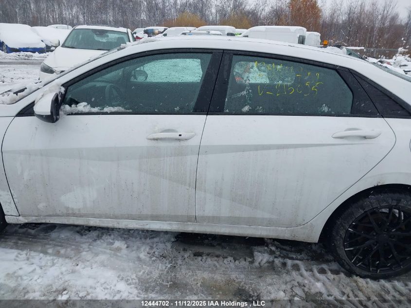 2022 Hyundai Elantra VIN: KMHLM4AG3NU215095 Lot: 12444702