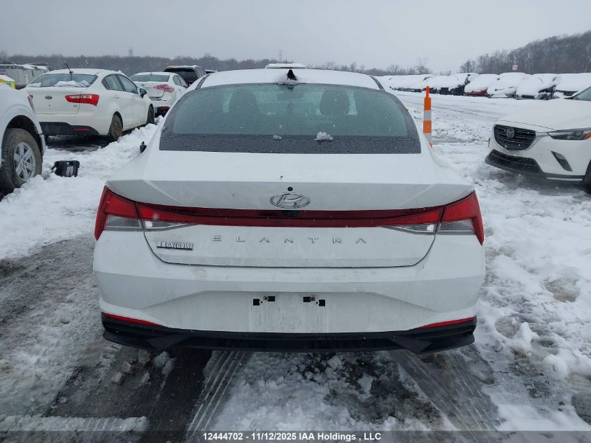 2022 Hyundai Elantra VIN: KMHLM4AG3NU215095 Lot: 12444702